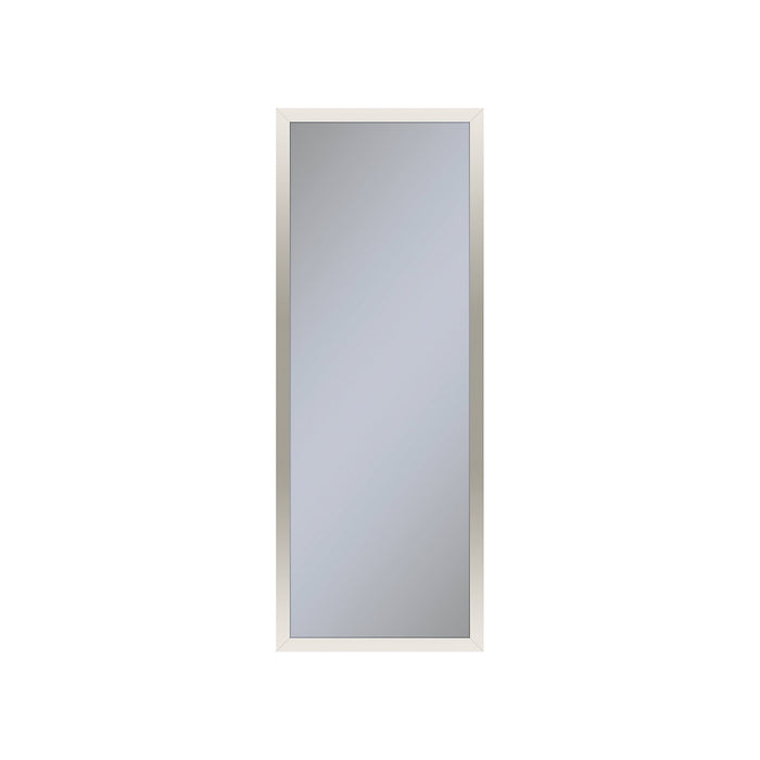 Profiles 11-1/4" x 30" x 6" framed cabinet in polished nickel and non-electric with reversible hinge (non-handed)