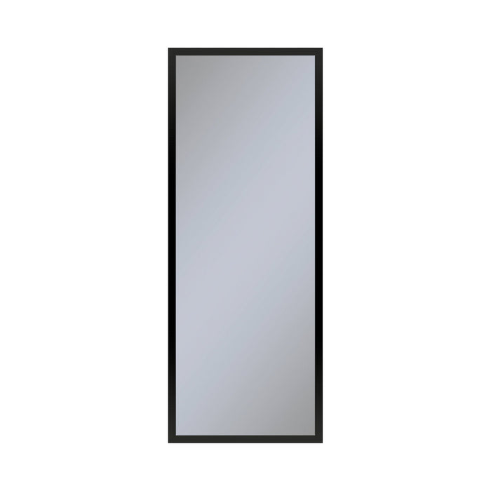 Profiles 15-1/4" x 39-3/8" x 6" framed cabinet in matte black and non-electric with reversible hinge (non-handed)