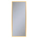 Profiles 19-1/4" x 48" x 4" framed cabinet in matte gold and non-electric with reversible hinge (non-handed)