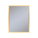 Profiles 23-1/4" x 30" x 4" framed cabinet in matte gold and non-electric with reversible hinge (non-handed)