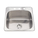 Kindred Utility Collection Drop-In Single Bowl 20.13 x 20.56 in Stainless Steel Kitchen Sink - 3-Hole