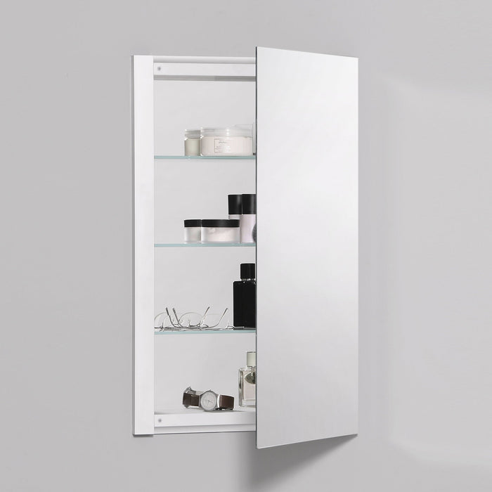 R3 Series 16" x 26" x 4" single door cabinet with polished edge
