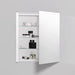 R3 Series 24" x 26" x 4" single door cabinet with polished edge
