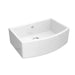 Shaws RC3318 33" Lancaster Single Bowl Farmhouse Apron Front Fireclay Kitchen Sink