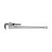 RIDGID 31090 Pipe Wrench, 10 in OAL, 1-1/2 in Jaw, Serrated Jaw, I-Beam Handle, Steel Jaw