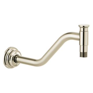 Brizo Invari: 11" Angled Shower Arm And Flange