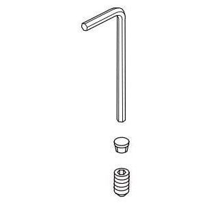 Brizo Invari RP101181PN Set Screw, Button & Wrench