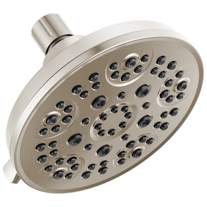 Delta Universal Showering Components RP102178SP Fixed 5-Setting Showerhead - Spotshield Brushed Nickel