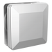 Delta Universal Showering Components: Square Steam Head