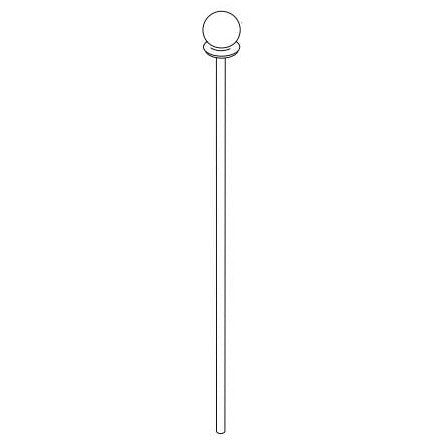 Delta RP103398RB Lift Rod Assembly