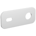 Brizo Roccesco RP103996PC Optional Wall Plate Lavatory Escutcheon - Chrome