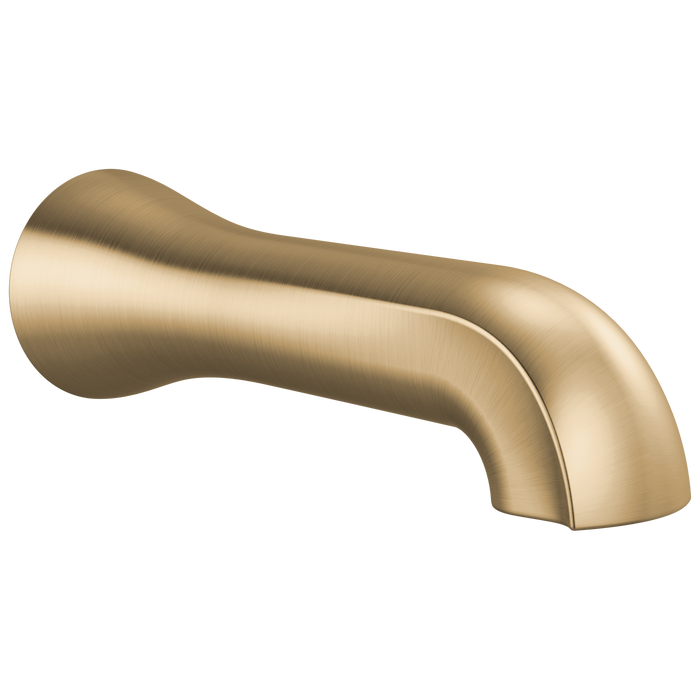 Delta Bonacci RP104078CZPR Non-Diverter Tub Spout - Lumicoat Champagne Bronze