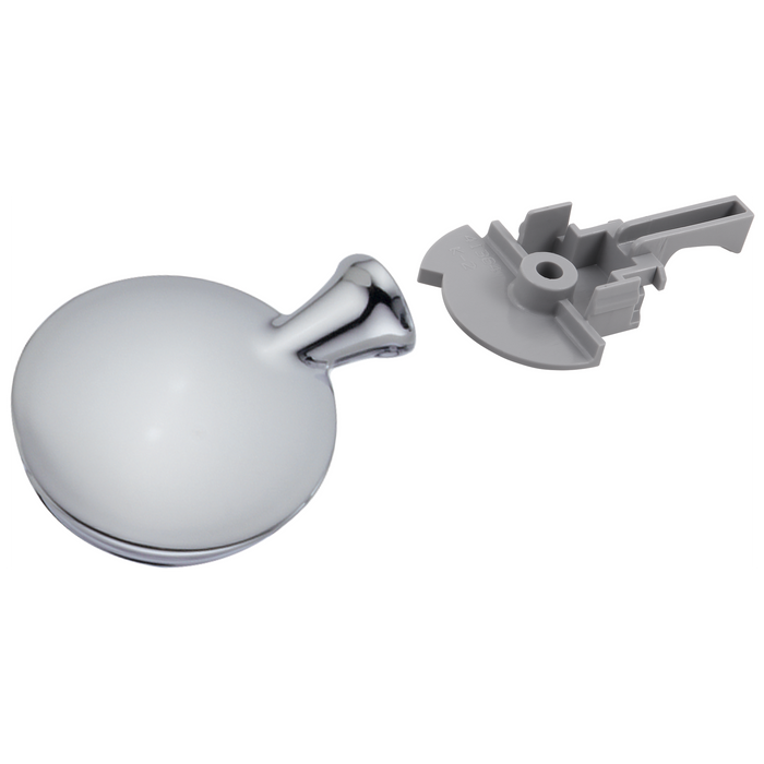 Delta Lockwood Single Metal Lever Handle - Temperature Knob and Cover