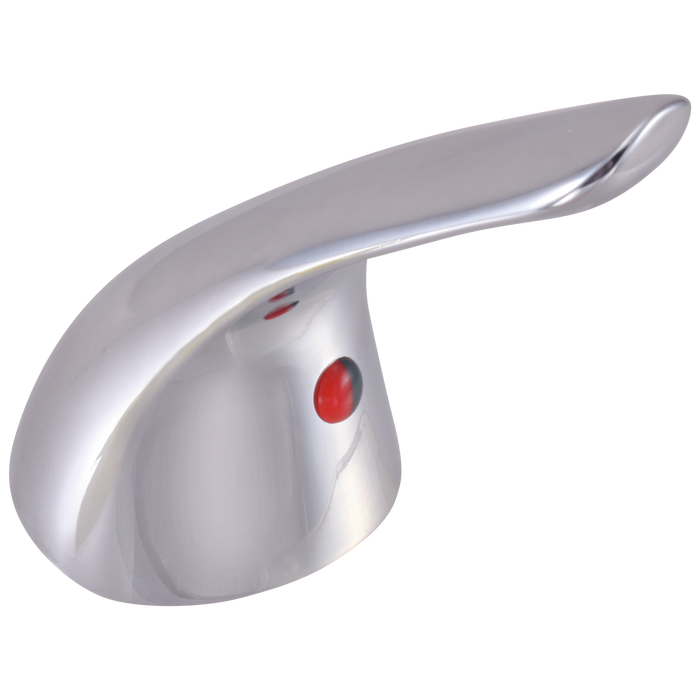 Single Metal Lever Handle Kit with Button and Set Screw