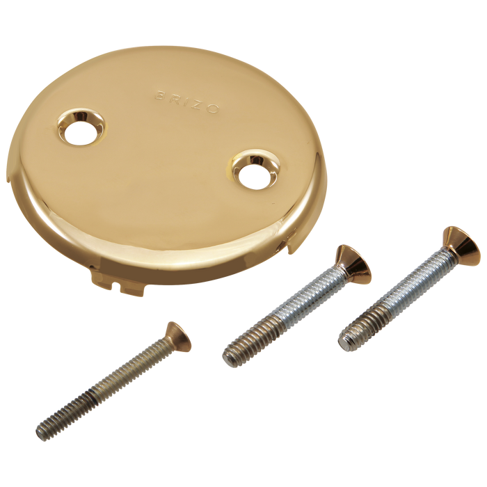 Brizo Brizo Other: Toe-Operated Overflow Plate With Screws