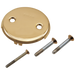 Brizo Brizo Other: Toe-Operated Overflow Plate With Screws