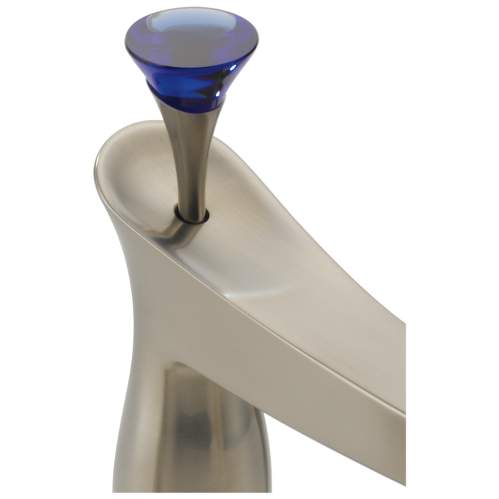 Brizo Brizo RSVP: Blue Glass Finial - Roman Tub