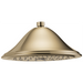 Brizo Brizo Traditional RP52090GL 9 3/8" Single-Function Round Raincan Shower Head - Luxe Gold