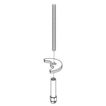 Brizo Quiessence RP62183 Mounting Hardware