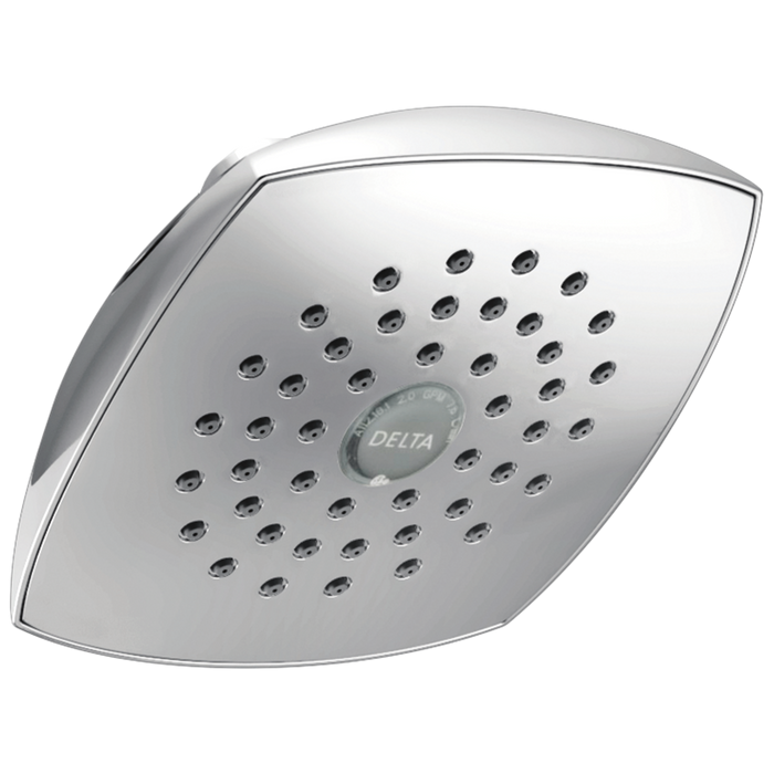 Delta Universal Showering Components RP64859CZ Touch-Clean Raincan Single-Setting Shower Head - Champagne Bronze