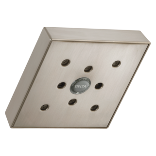 Delta Universal Showering Components: H2OKinetic Single-Setting Raincan Shower Head