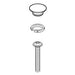 Brizo Baliza: Set Screw, Cup, and Retainer Ring