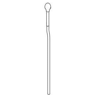 Brizo Charlotte RP70599BN Lift Rod Assembly
