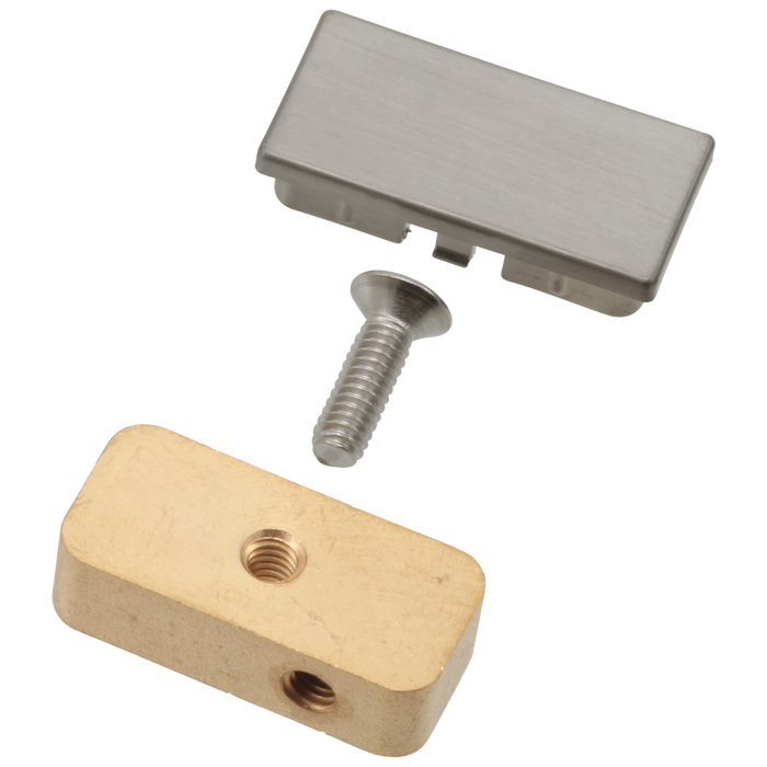 Delta End Cap, Screw and Top Elbow