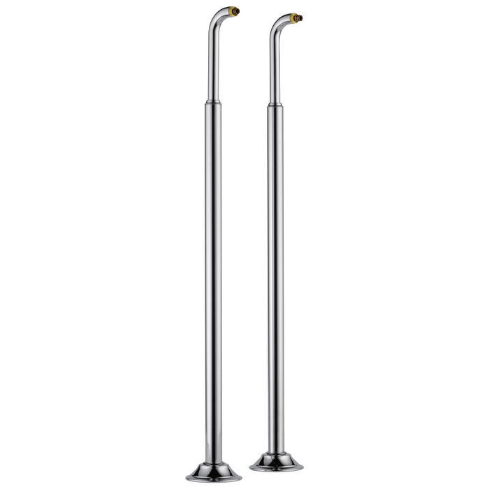 Brizo Brizo Brizo Traditional: Floor Mount Tub Filler Risers