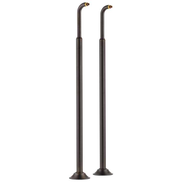 Brizo Brizo Brizo Traditional: Floor Mount Tub Filler Risers