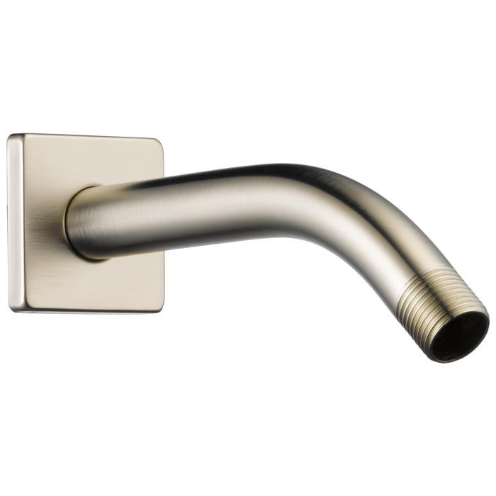 Brizo Brizo Brizo Universal Showering: 7" Linear Square Wall Mount Shower Arm And Flange