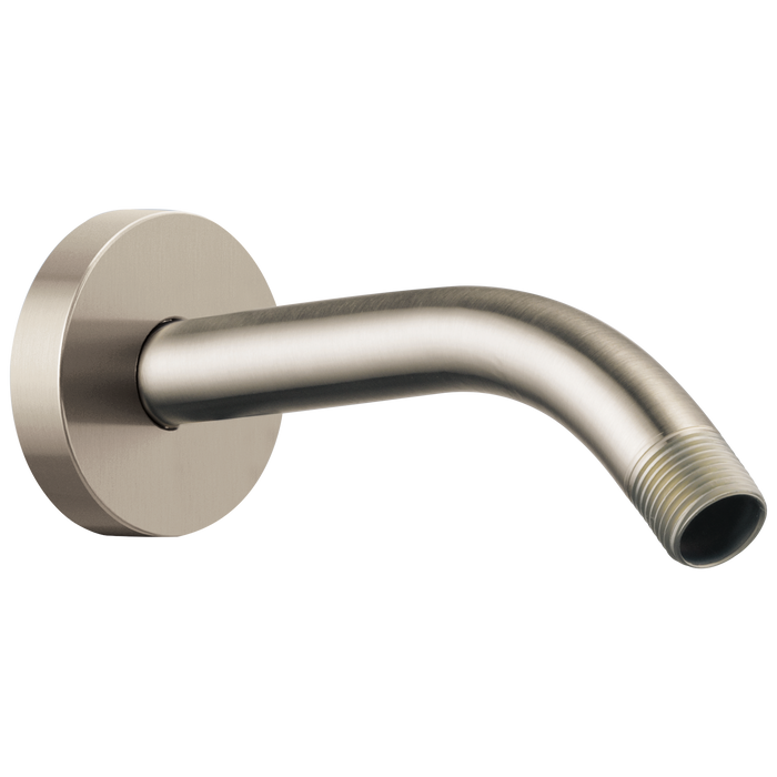 Brizo Brizo Brizo Universal Showering: 7" Linear Round Wall Mount Shower Arm And Flange