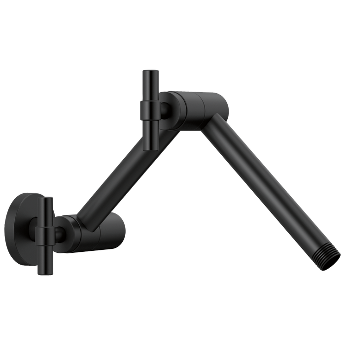 Brizo Brizo Brizo Universal Showering: Linear Round Jointed Wall Mount Shower Arm And Flange