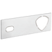 Delta RP84367CZ Single Handle Wall Mount Escutcheon Assembly
