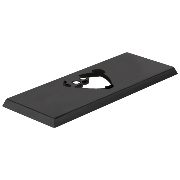 Delta RP84822 Zura Escutcheon - 3 Hole - 1H Bathroom