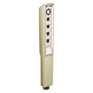 Brizo Universal Showering: Linear Square H2Okinetic Multi-Function Handshower