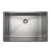 ROHL RSS2416 Forze 24" Single Bowl Stainless Steel Kitchen Sink