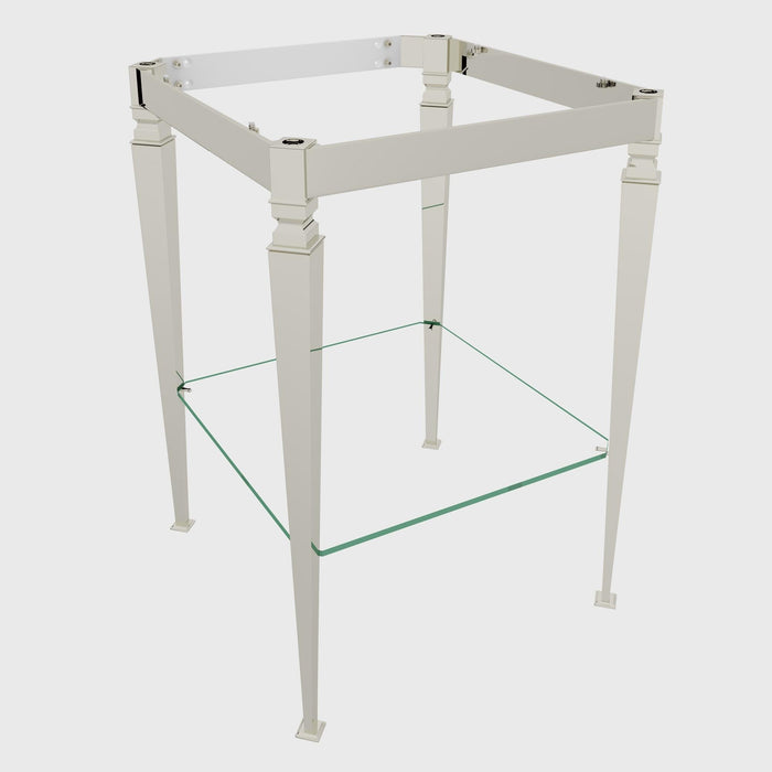 Perrin & Rowe RW2933 Deco Wash Stand With Glass Shelf