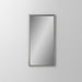 Main Line 15-1/4" x 30" x 4" rosemont framed cabinet in classic gray interior and satin nickel finish with left hinge and electric option