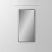 Main Line 15-1/4" x 30" x 6" rosemont framed cabinet in classic gray interior and brushed nickel finish with left hinge and electric option