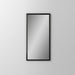 Main Line 15-1/4" x 30" x 6" rosemont framed cabinet in classic gray interior and brushed black finish with left hinge and electric option