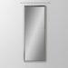 Main Line 15-1/4" x 39-3/8" x 4" rosemont framed cabinet in classic gray interior and brushed nickel finish with reversible hinge (non-handed)