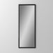 Main Line 15-1/4" x 39-3/8" x 4" rosemont framed cabinet in classic gray interior and brushed black finish with reversible hinge (non-handed)