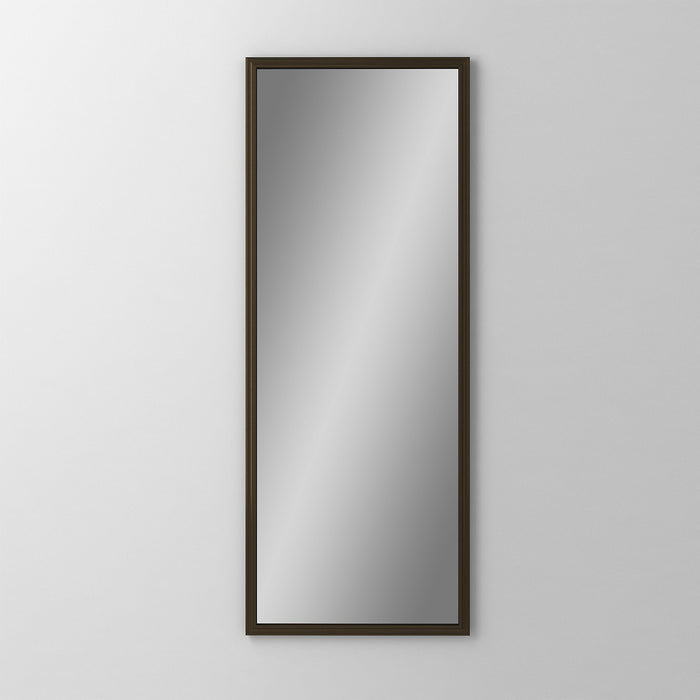 Main Line 15-1/4" x 39-3/8" x 4" rosemont framed cabinet in classic gray interior and brushed bronze finish with reversible hinge (non-handed)