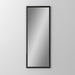 Main Line 15-1/4" x 39-3/8" x 6" rosemont framed cabinet in classic gray interior and brushed black finish with reversible hinge (non-handed)