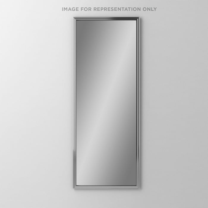 Main Line 15-1/4" x 39-3/8" x 6" rosemont framed cabinet in classic gray interior and polished nickel finish with left hinge and electric option