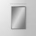Main Line 19-1/4" x 30" x 4" rosemont framed cabinet in classic gray interior and brushed nickel finish with reversible hinge (non-handed)