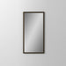 Main Line 19-1/4" x 39-3/8" x 4" rosemont framed cabinet in classic gray interior and brushed bronze finish with reversible hinge (non-handed)