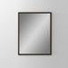 Main Line 23-1/4" x 30" x 4" rosemont framed cabinet in classic gray interior and brushed bronze finish with reversible hinge (non-handed)