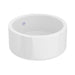 Shaws SB1800 Lancaster Round Above Counter Lavatory Fireclay Sink